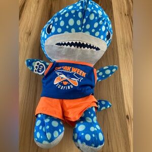 Build A Bear Workshop BABW Shark Week Whale Shark Plush Stuffed Toy 17" clothes